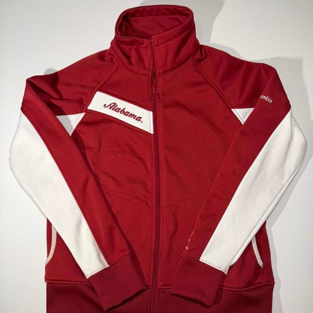 Columbia-sportswear Men's Red and Burgundy Jacket